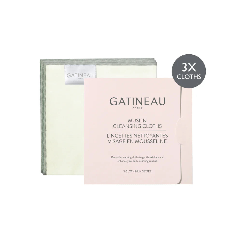Gatineau Muslin Cleansing Cloth- 3 pack