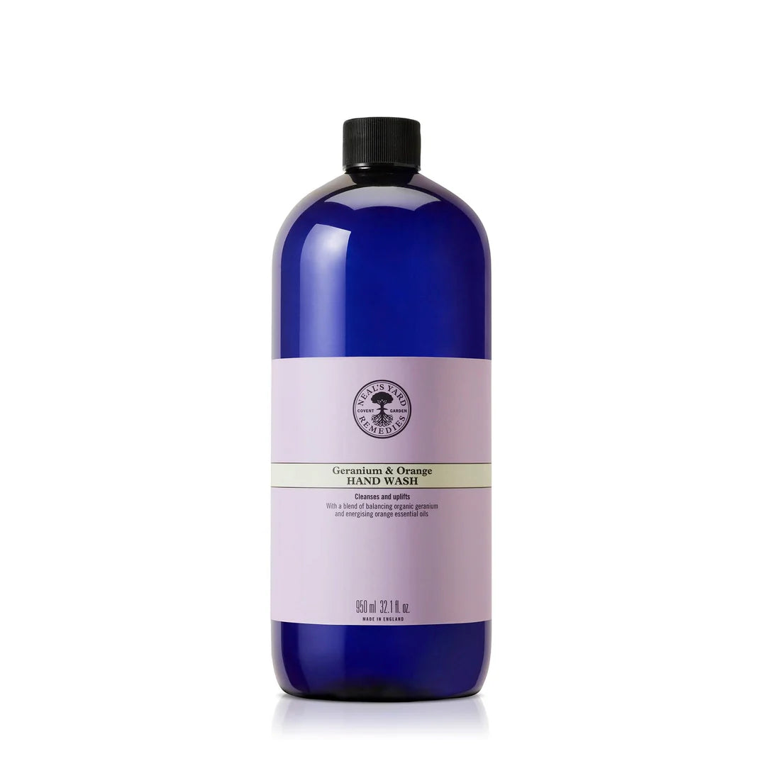Neal's Yard Remedies Geranium & Orange Hand Wash - SUPERSIZE - 950ml