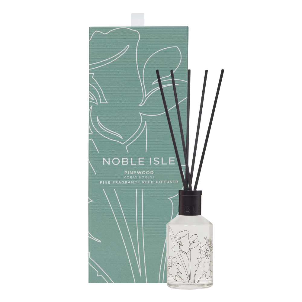 Noble Isle Pinewood Luxury Reed Diffuser - 180g