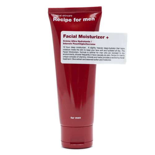 Recipe For Men Facial Moisturiser+ - 75ml