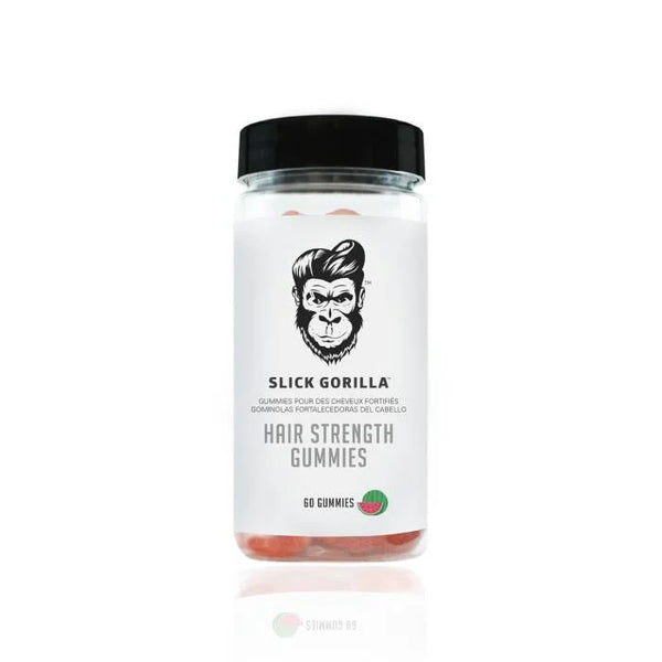 Slick Gorilla Hair Strength Gummies - 60pcs