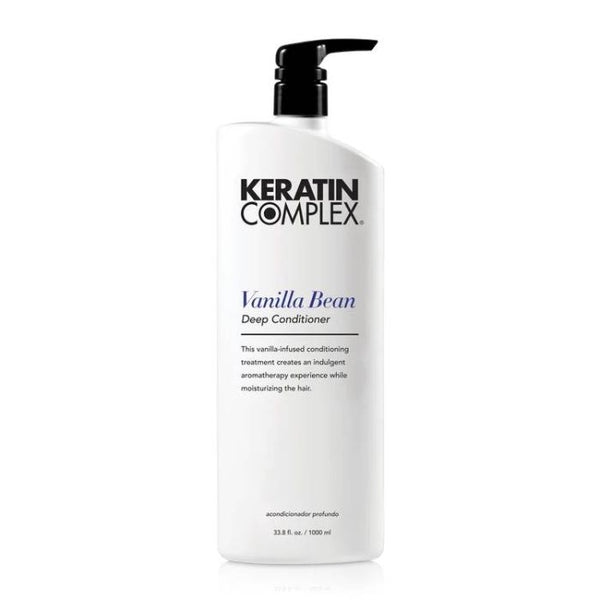 Keratin Complex Vanilla Bean Deep Conditioner - 1000ml