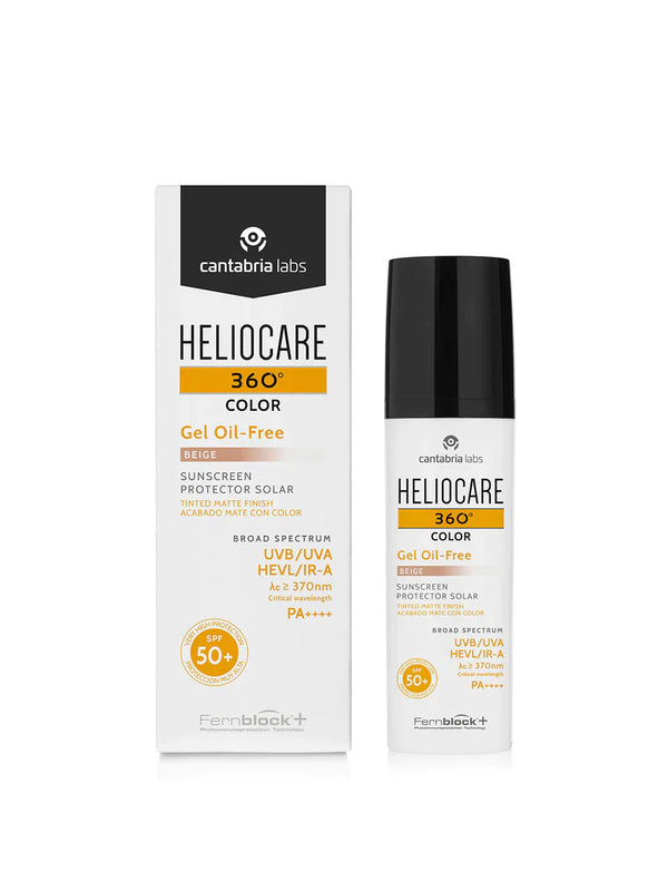 Heliocare Beige Color Oil Free Gel - 50ml