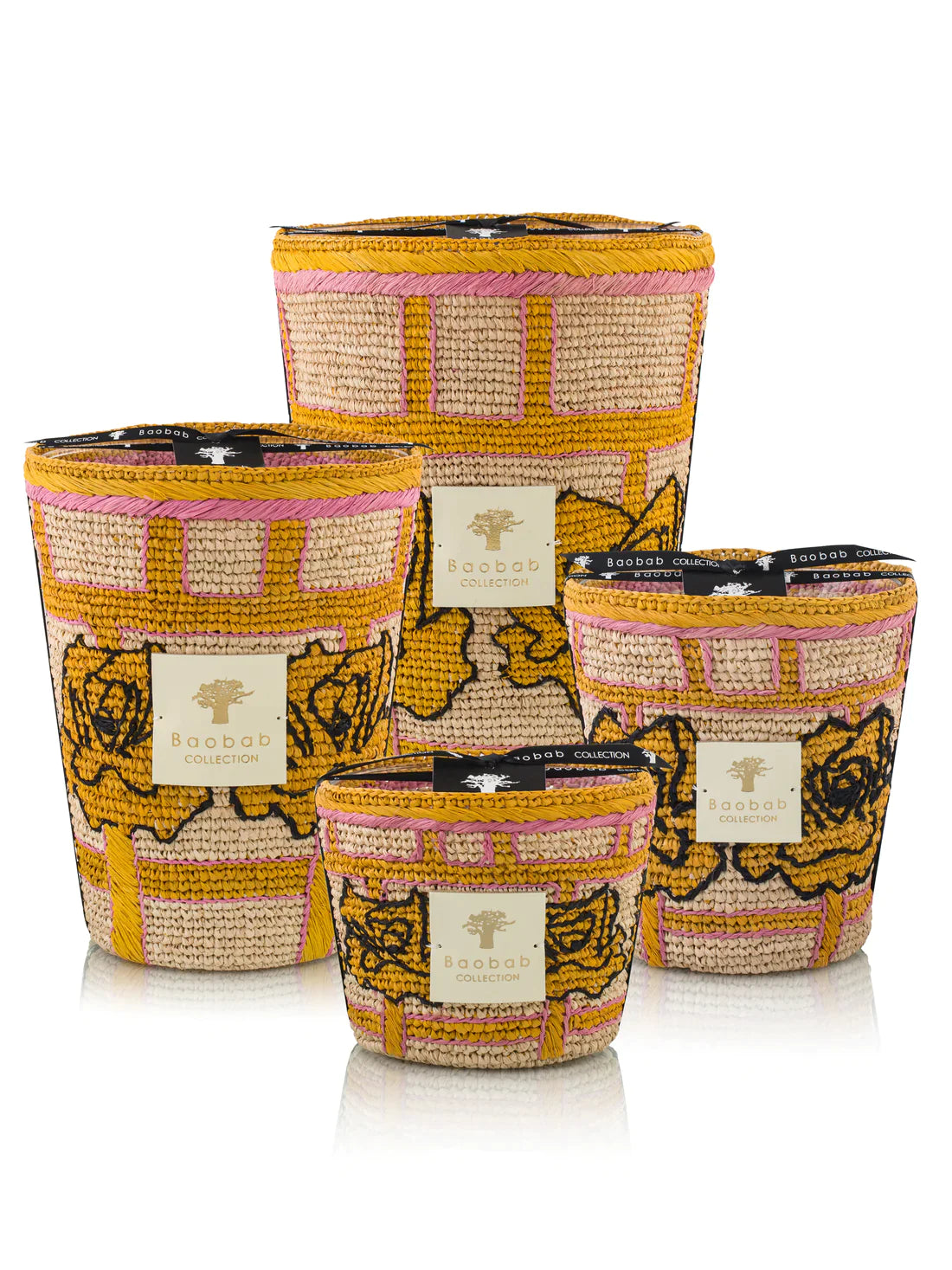 Baobab Collection Arabian Nights candle - Yellow