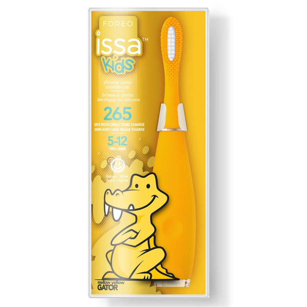 Foreo Issa Kids Mellow Yellow Gator Toothbrush