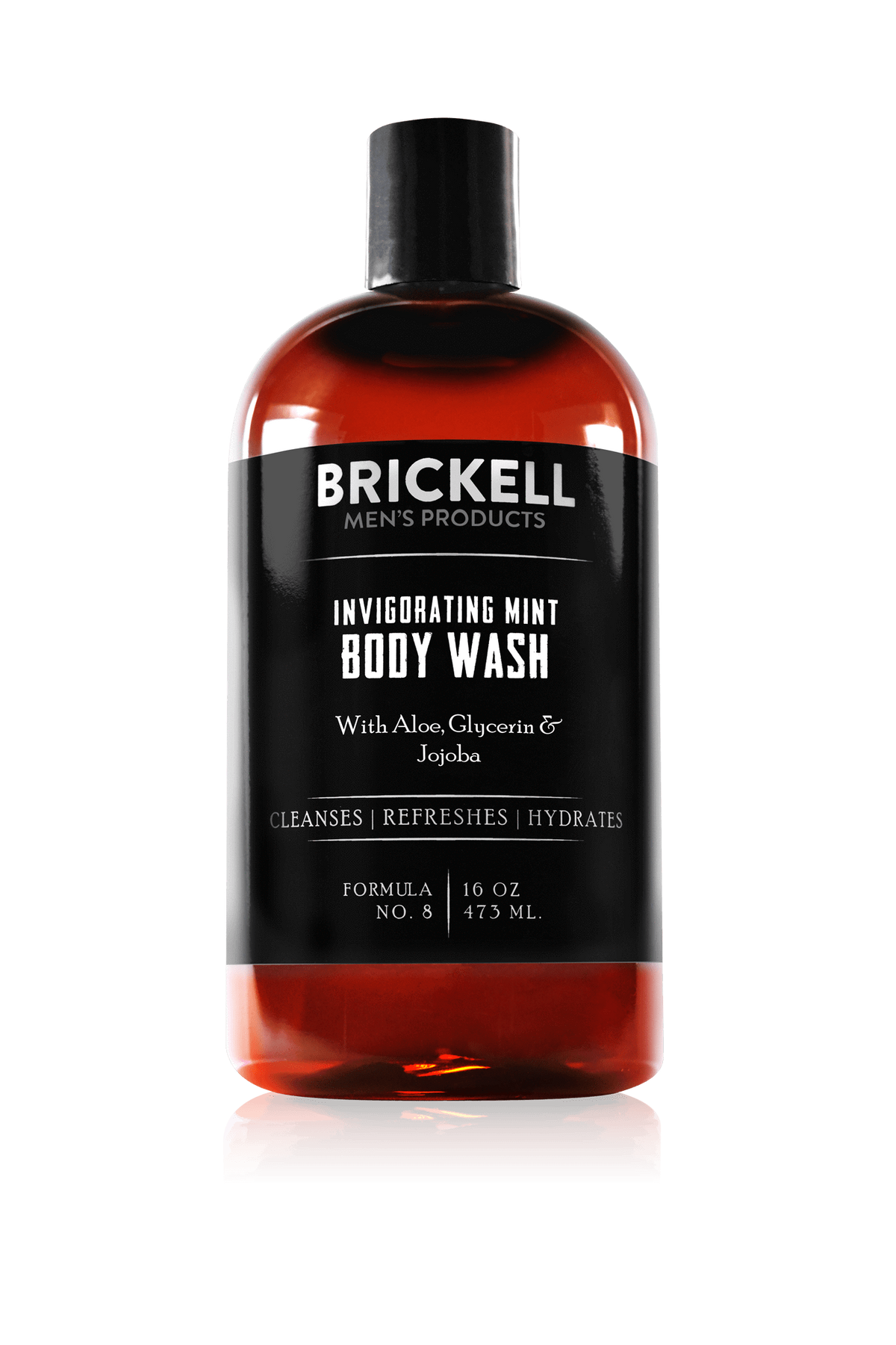 Brickell Invigorating Body Wash Mint - 473ml